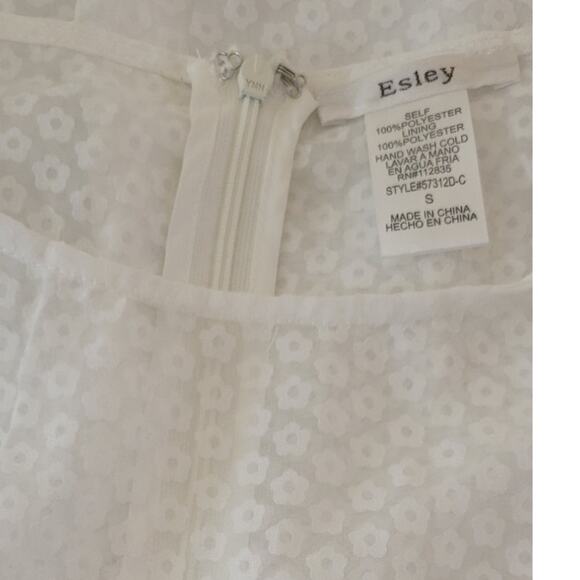 Anthropologie Esley Dress Womens Small Mini Cottagecore Coquette Coastal Cowgirl - Picture 8 of 9